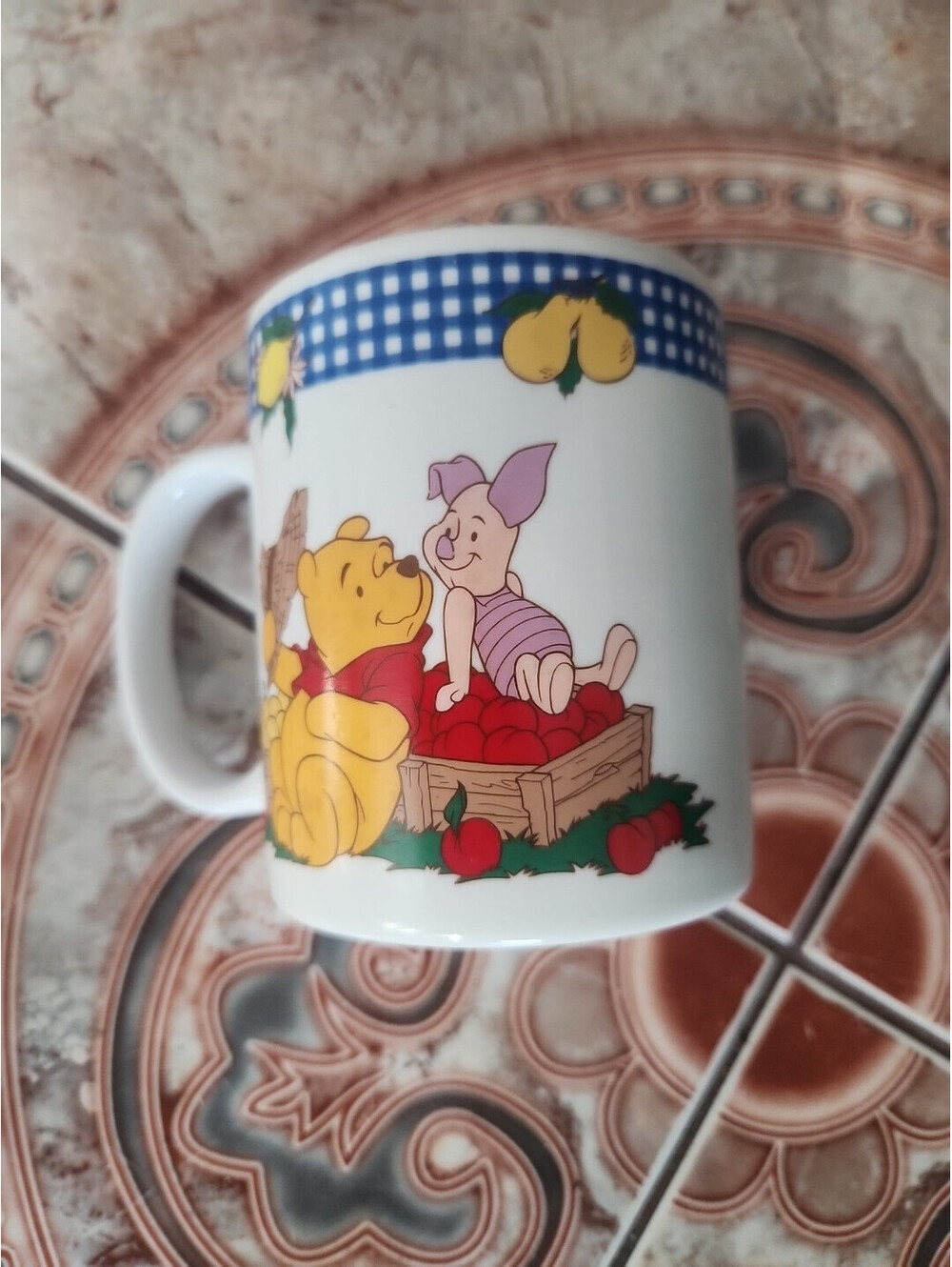 Disney’s Winnie The Pooh And Piglet Collectible Coffee Cup Mug tea cup cocoa mug